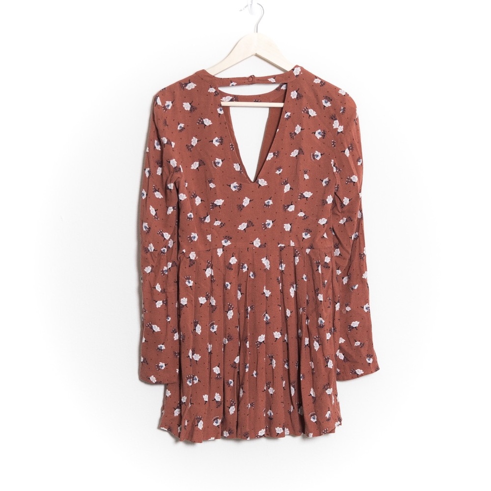 NWOT Free People Tegan Mini Dress Size 4 - Picture 3 of 8